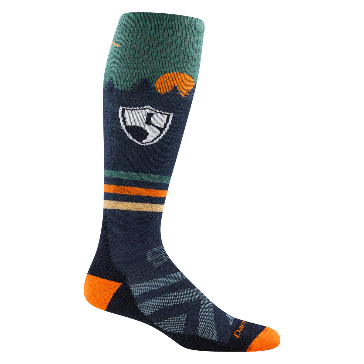 Darn Tough Vermont High Fives Over-the-Calf Midweight Ski & Snowboard Socks