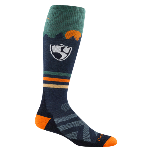 Darn Tough Vermont High Fives Over-the-Calf Midweight Ski & Snowboard Socks