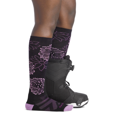 Darn Tough Vermont Women's Dahlia Over-the-Calf Midweight Ski & Snowboard Socks