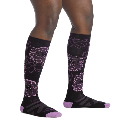 Darn Tough Vermont Women's Dahlia Over-the-Calf Midweight Ski & Snowboard Socks