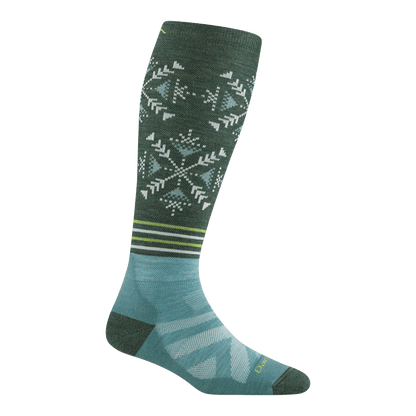 Darn Tough Vermont Women's Snowfall Over-the-Calf Midweight Ski & Snowboard Socks