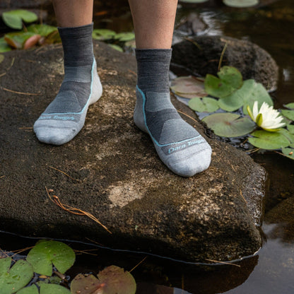 Darn Tough Vermont Men's and Women's Hiker 1/4 Sock 2-Pack