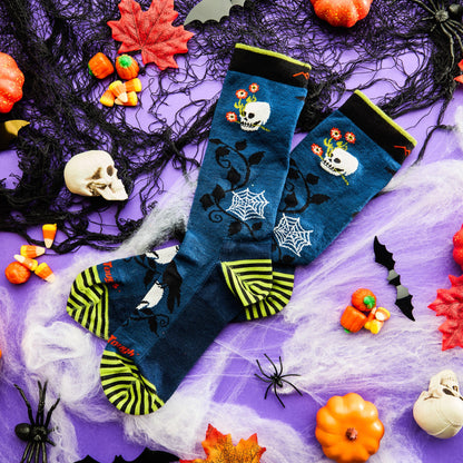 Darn Tough Vermont Unisex Spooky Hollow Crew Lightweight Lifestyle Socks