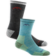 Black/Aqua Heather