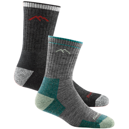 Darn Tough Vermont Men's and Women's Hiker Micro Crew 2-Pack Hiking Socks