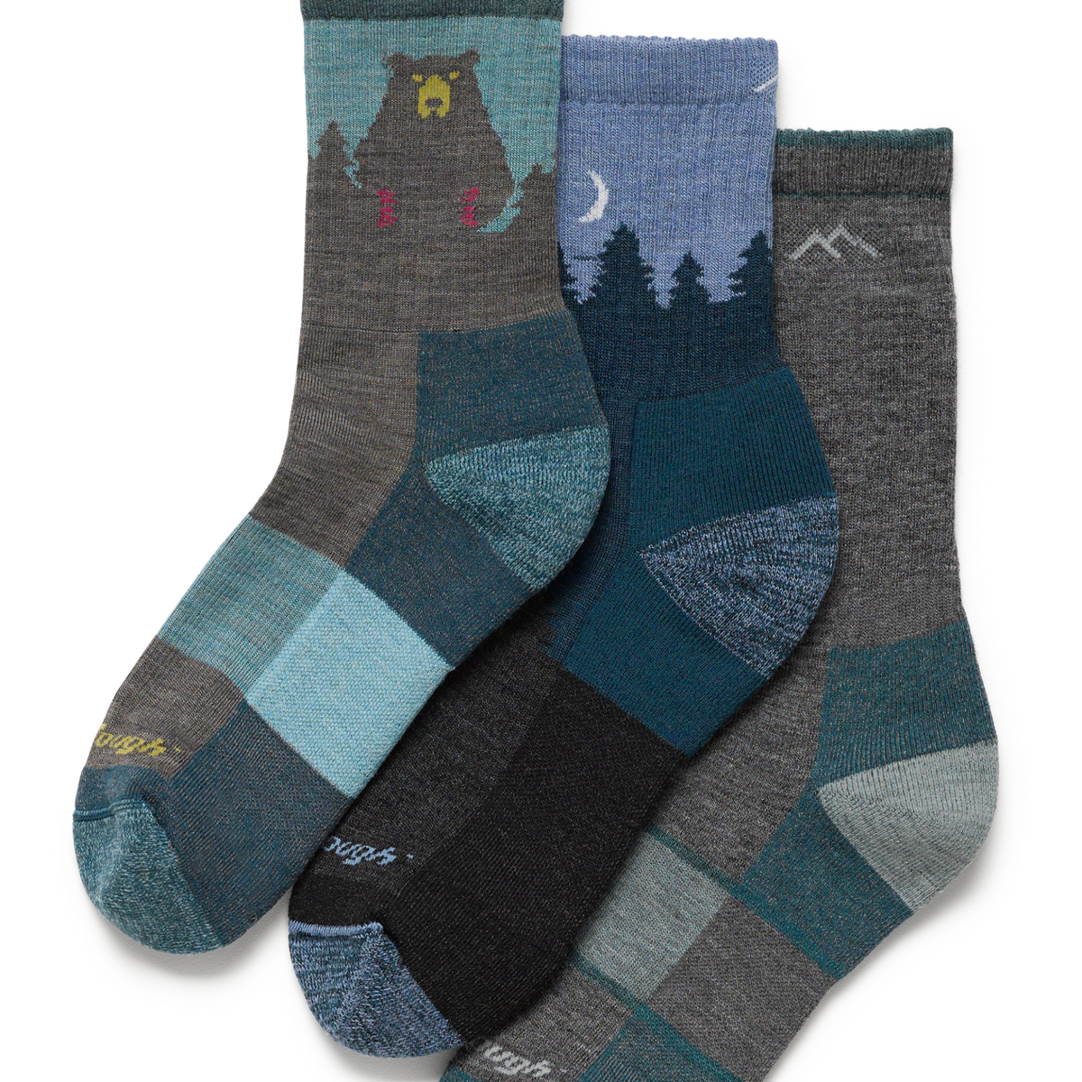 Darn Tough Vermont Women's Treetop Weekender 3-Pack