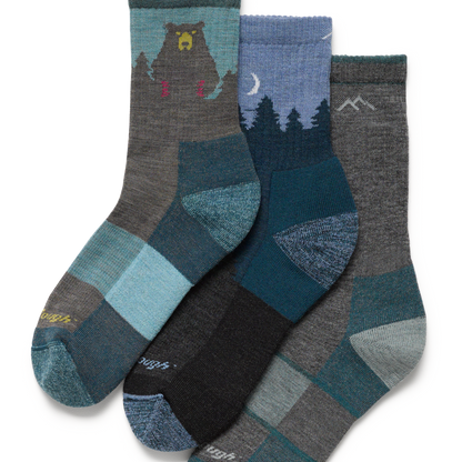 Darn Tough Vermont Women's Treetop Weekender 3-Pack