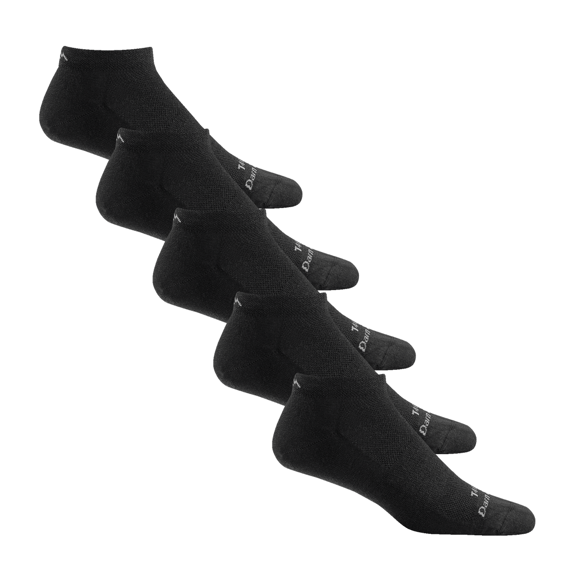 Darn Tough Vermont T4016 No Show Midweight Tactical 5-Pack