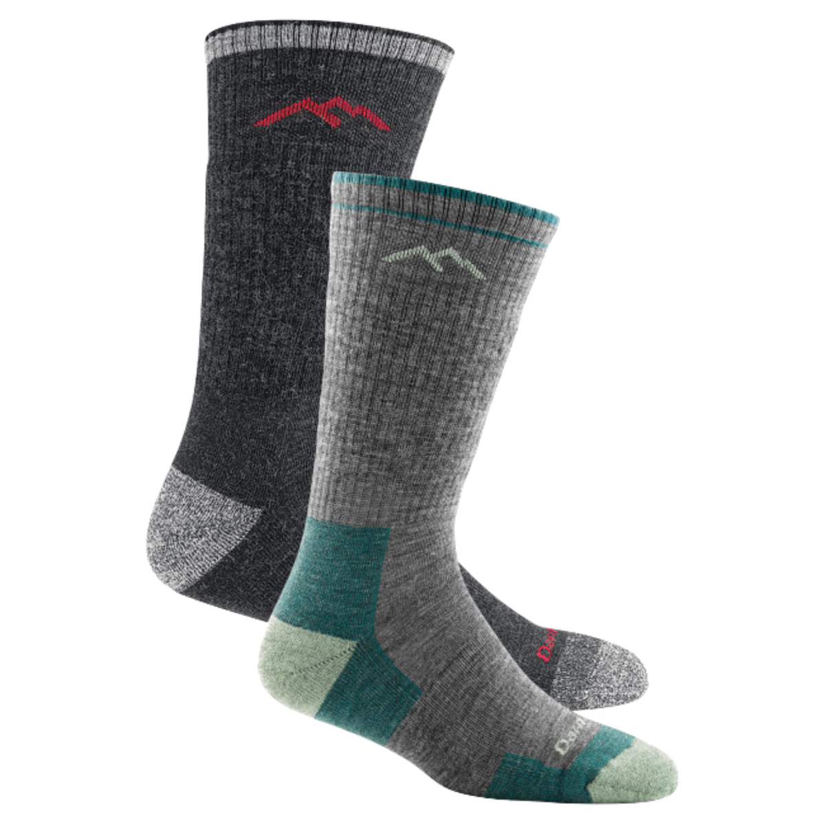 Darn Tough Vermont Men's and Women's Hiker Boot Sock 2-Pack Hiking Socks