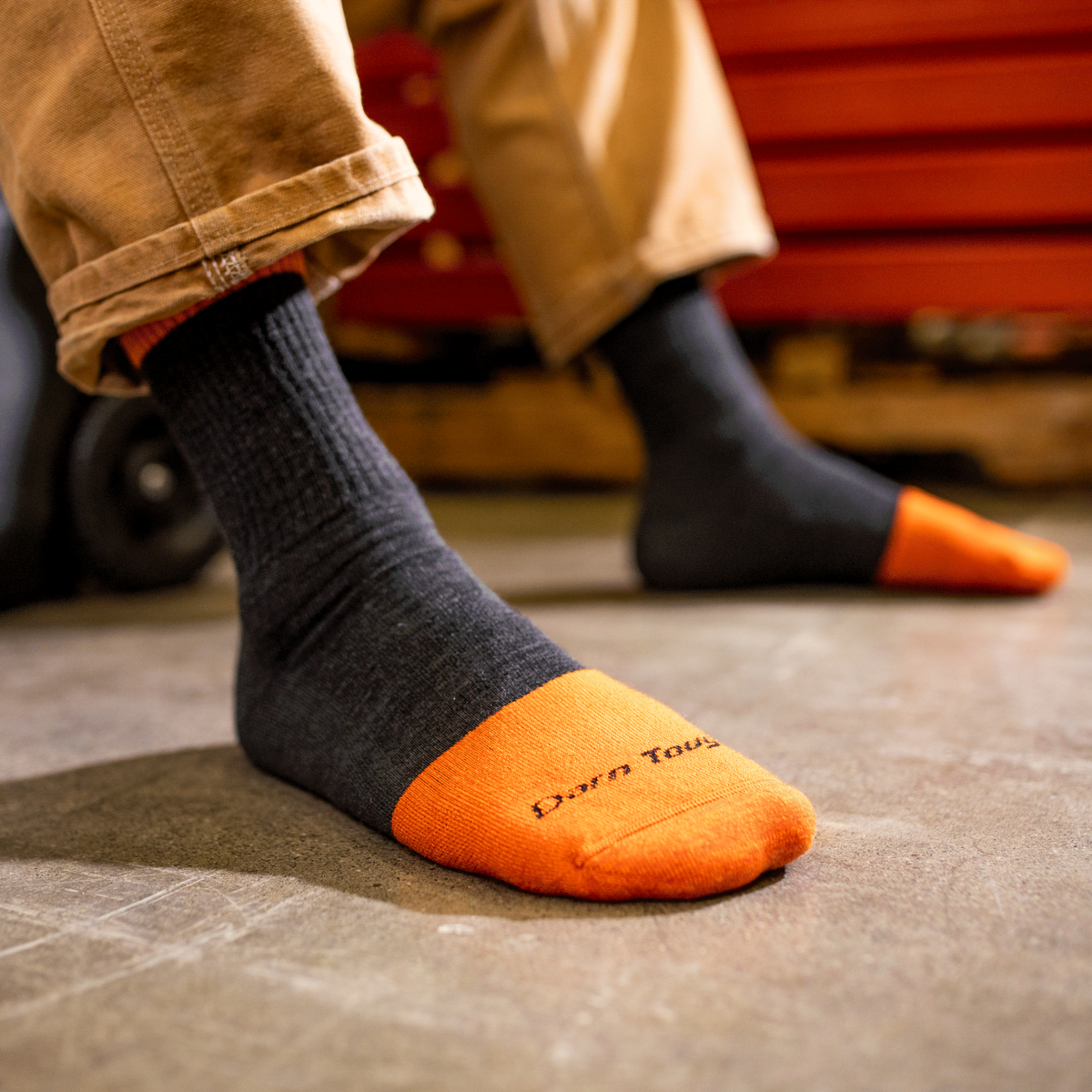 Darn Tough Vermont Men's Steely Micro Crew Sock 5-Pack