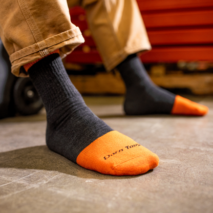 Darn Tough Vermont Men's Steely Micro Crew Sock 5-Pack